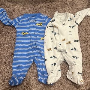 Set of two newborn onesies